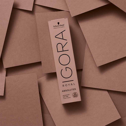 Schwarzkopf Professional Igora Royal Absolutes Permanent Hair Colour - 7-60 Medium Blonde Chocolate Natural - 60ml