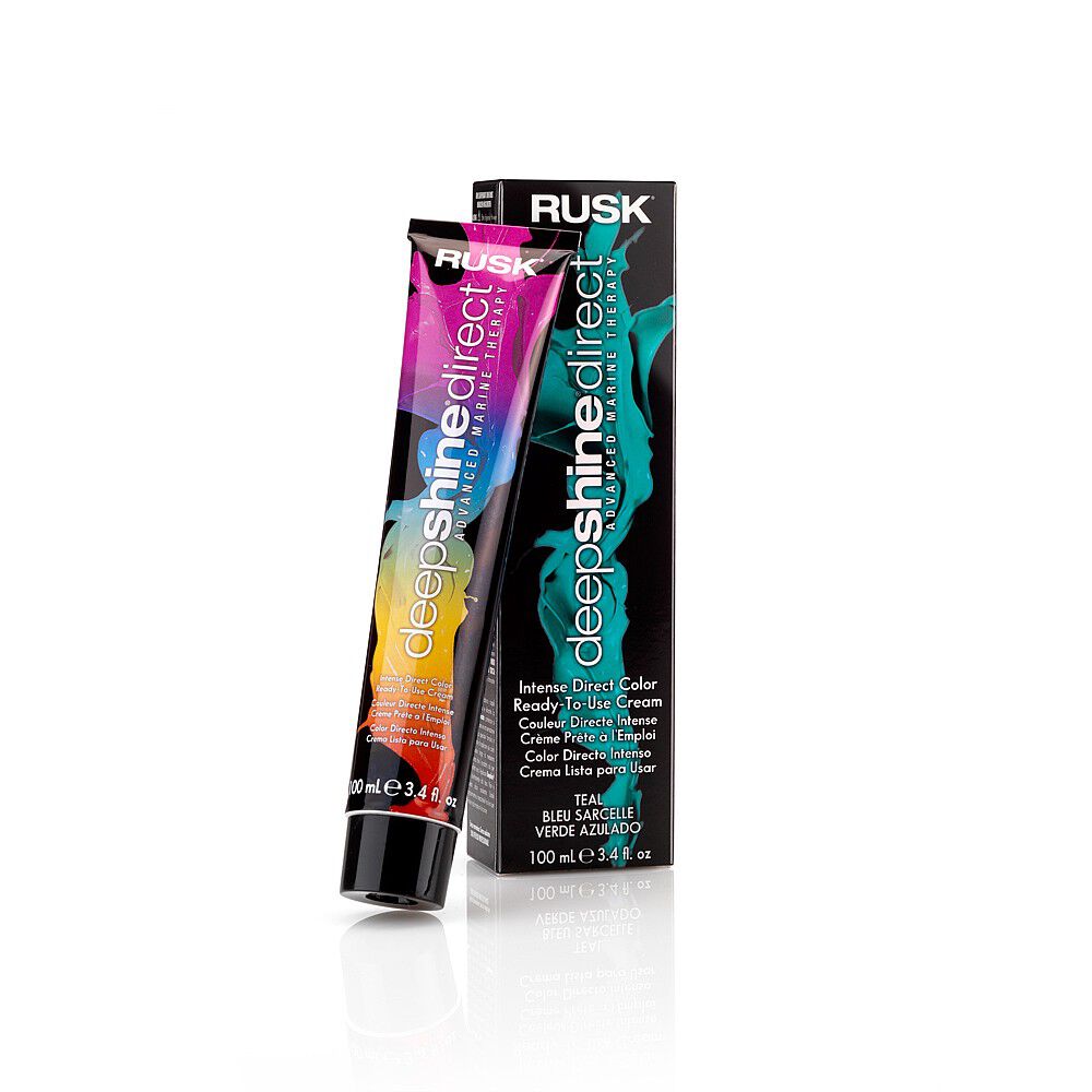 Rusk Deepshine Direct Semi-Permanent Hair Colour - Teal 100ml