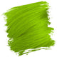 Crazy Color Semi Permanent Vegan Hair Colour Cream - Lime Twist - 100ml Swatch