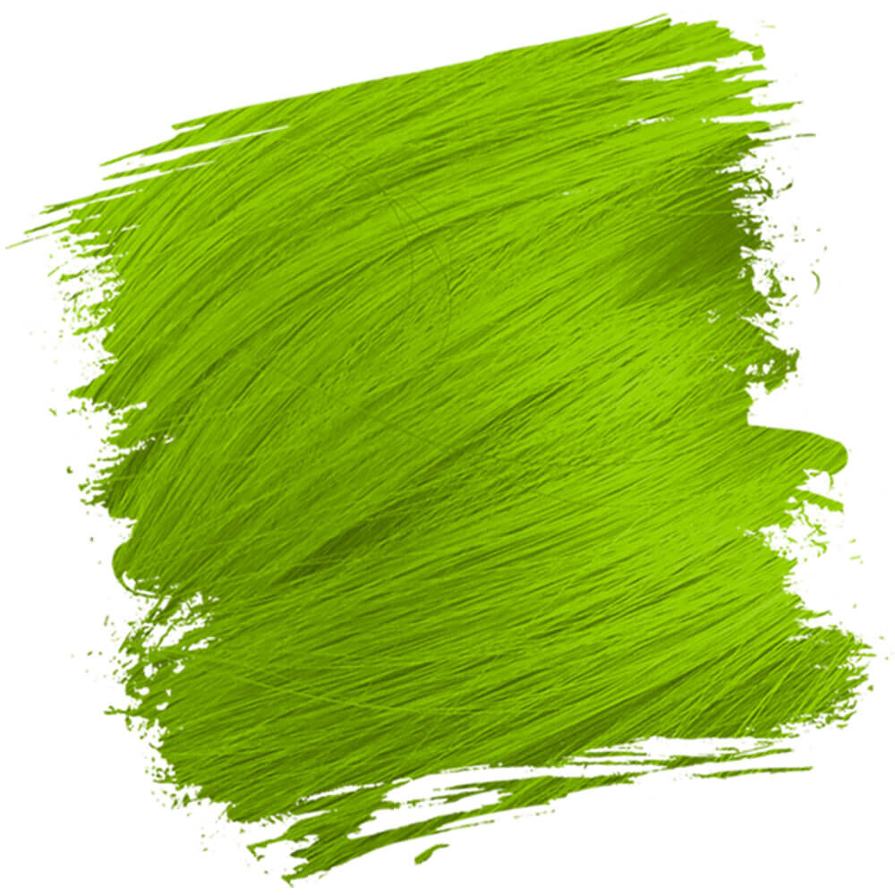 Crazy Color Semi Permanent Vegan Hair Colour Cream - Lime Twist - 100ml