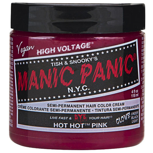 Manic Panic High Voltage Semi Permanent Hair Colour Cream - Hot Hot Pink - 118ml