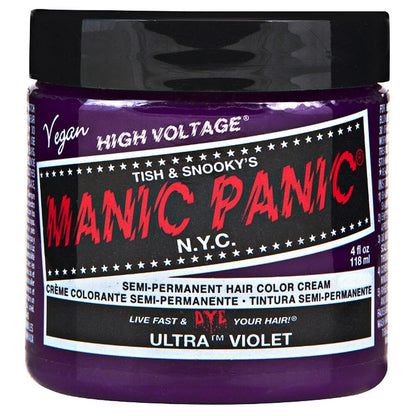 Manic Panic High Voltage Semi Permanent Hair Colour Cream - Ultra Violet - 118ml