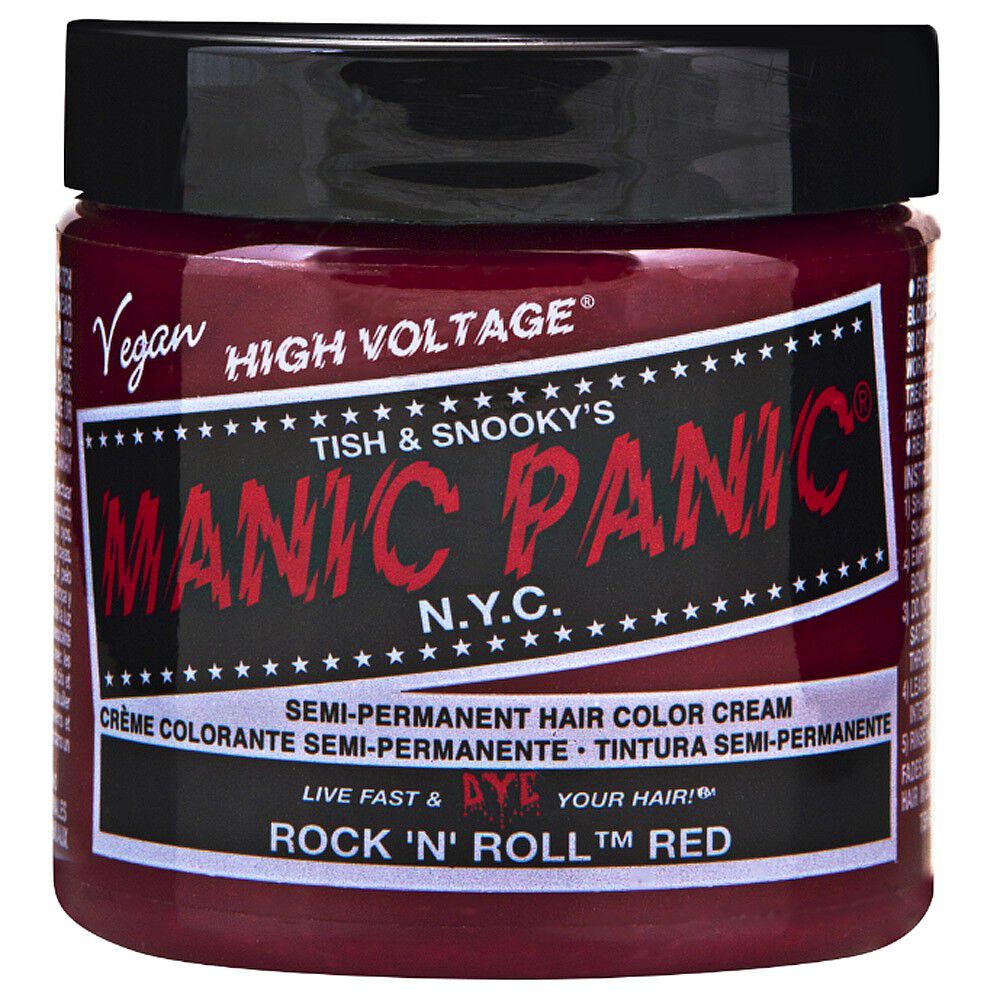 Manic Panic High Voltage Semi Permanent Hair Colour Cream - Rock n Roll Red - 118ml