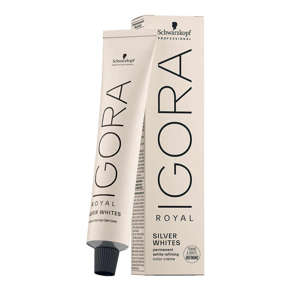 Schwarzkopf Professional Igora Royal Silver Whites Permanent Hair Colour - Slate Grey - 60ml