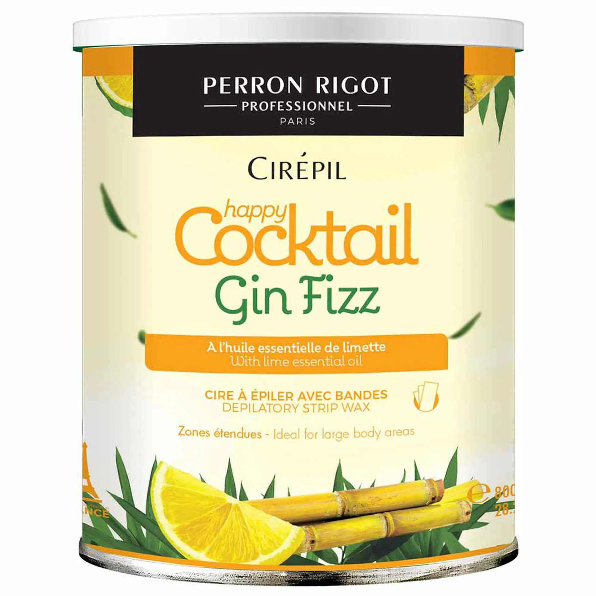 Perron Rigot Cirépil Happy Cocktail Gin Fizz Strip Pot Wax 800g