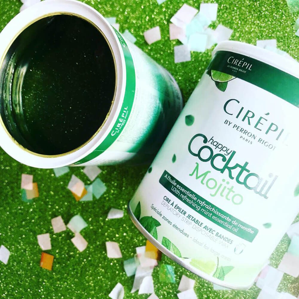 Perron Rigot Cirépil Happy Cocktail Mojito Strip Pot Wax 800g