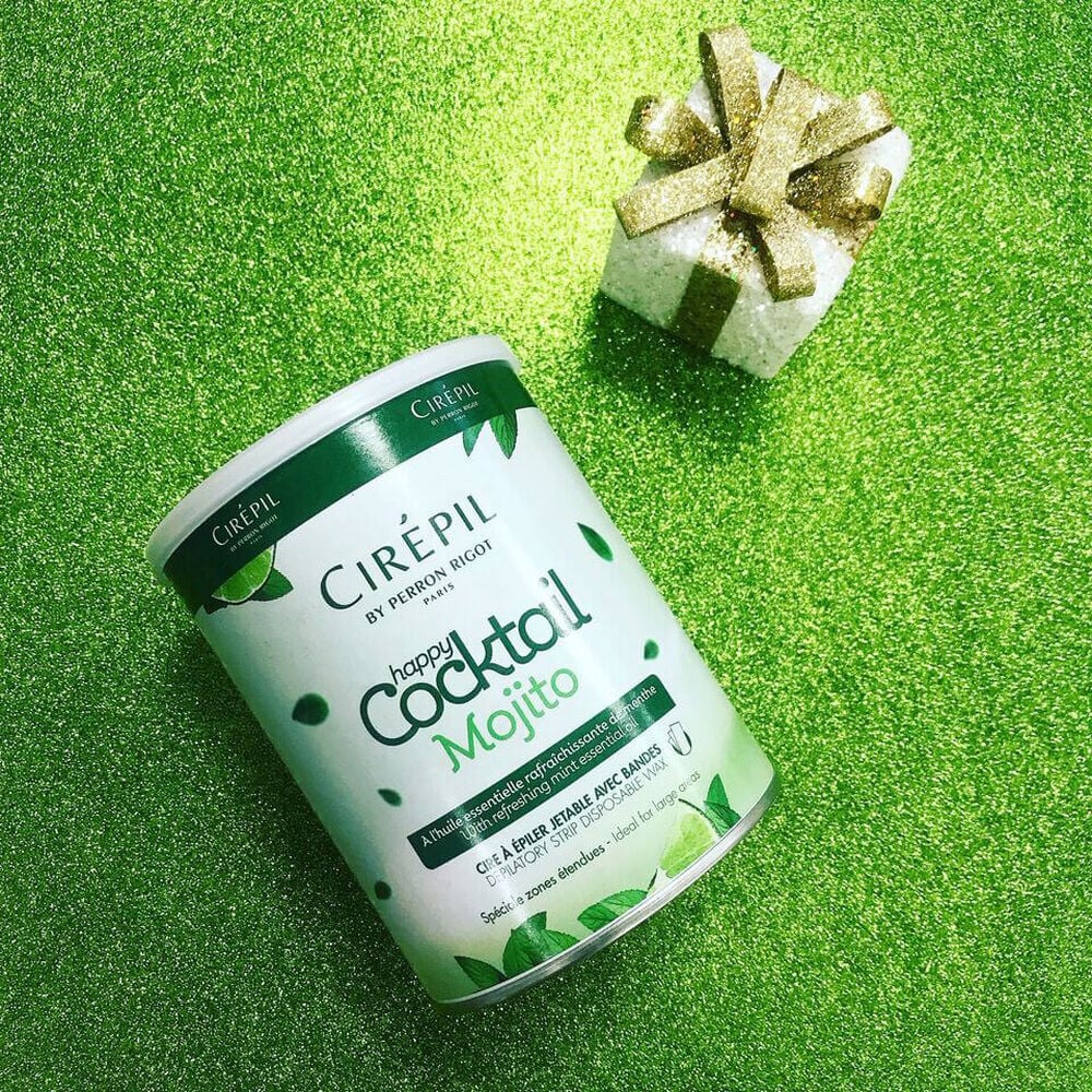 Perron Rigot Cirépil Happy Cocktail Mojito Strip Pot Wax 800g