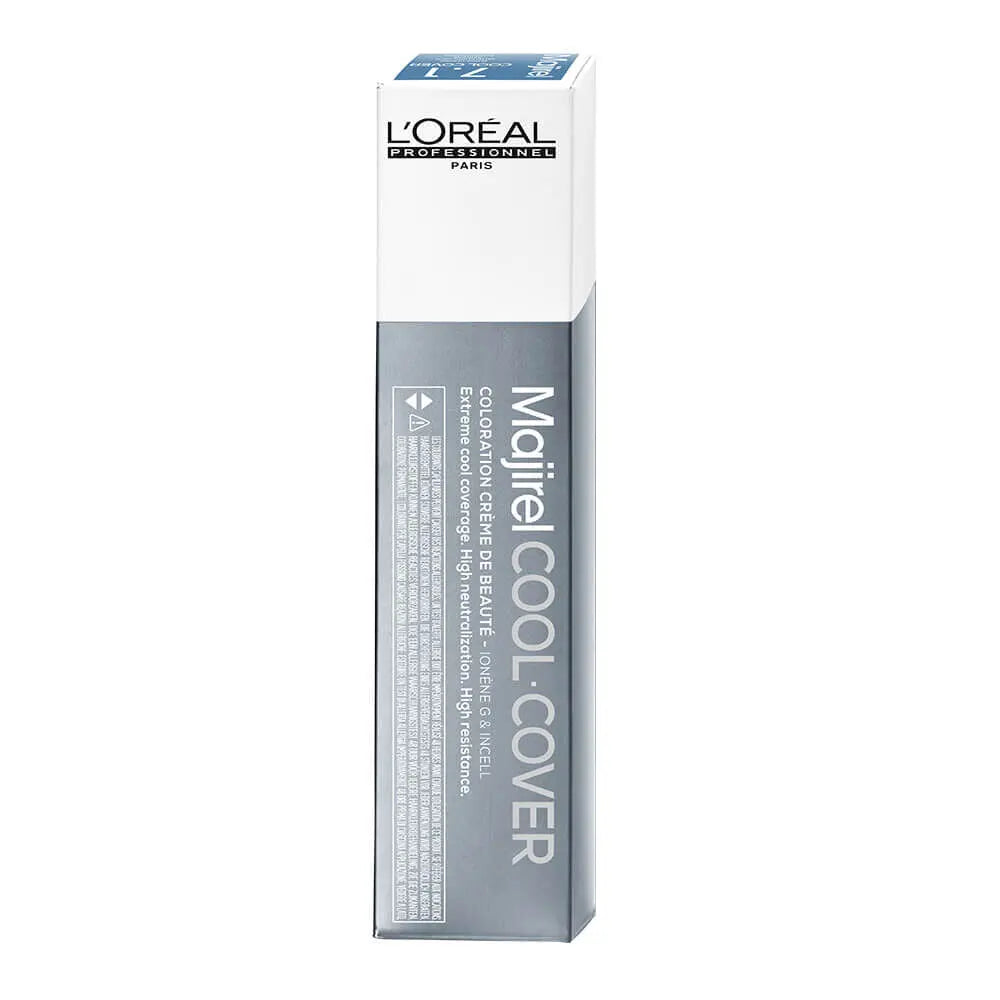 L'Oréal Professionnel Majirel Cool Cover Permanent Hair Colour - 7.18 - 50ml