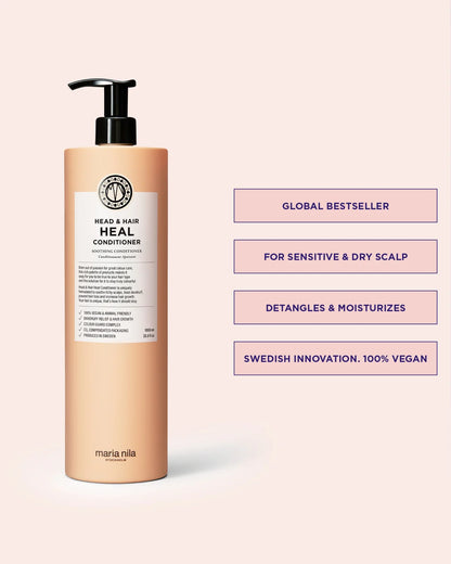 Maria Nila Head & Hair Heal Conditioner - 1 Litre