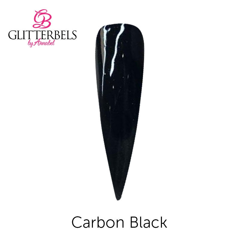 Glitterbels Coloured Acrylic Powder 28g Carbon Black