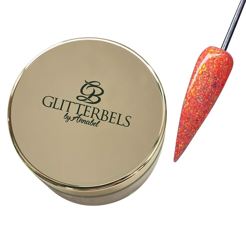 Glitterbels Pre Mixed Glitter Acrylic Powder 28g Hot Crush