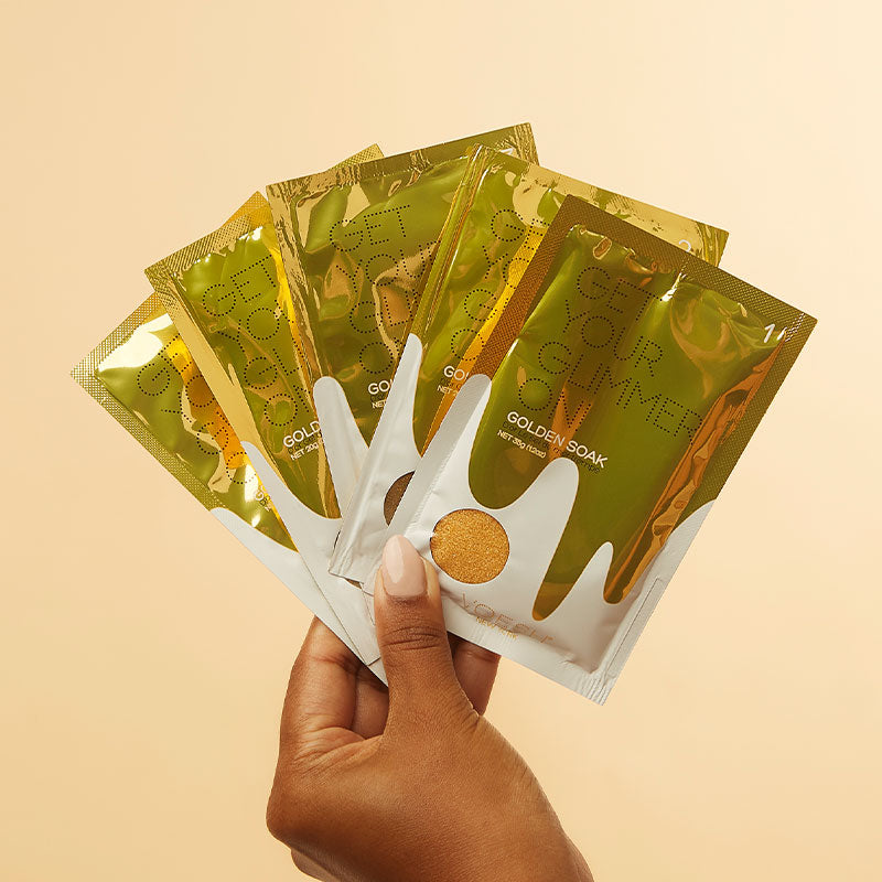 Voesh Pedi In A Box 5 Step Golden Glimmer