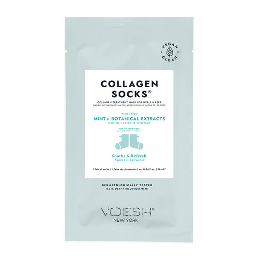Voesh Phyto Collagen & Peppermint Infused Socks 1 Pair