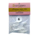 Glitterbels Clear Almond Nail Tips Size 6 (x50)