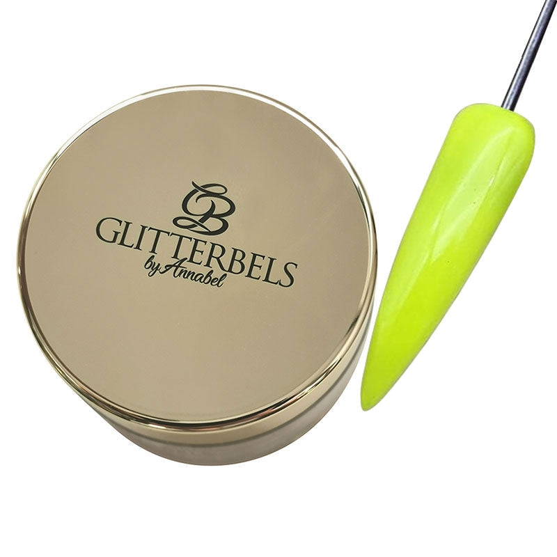 Glitterbels Coloured Acrylic Powder 28g Highlighter Yellow