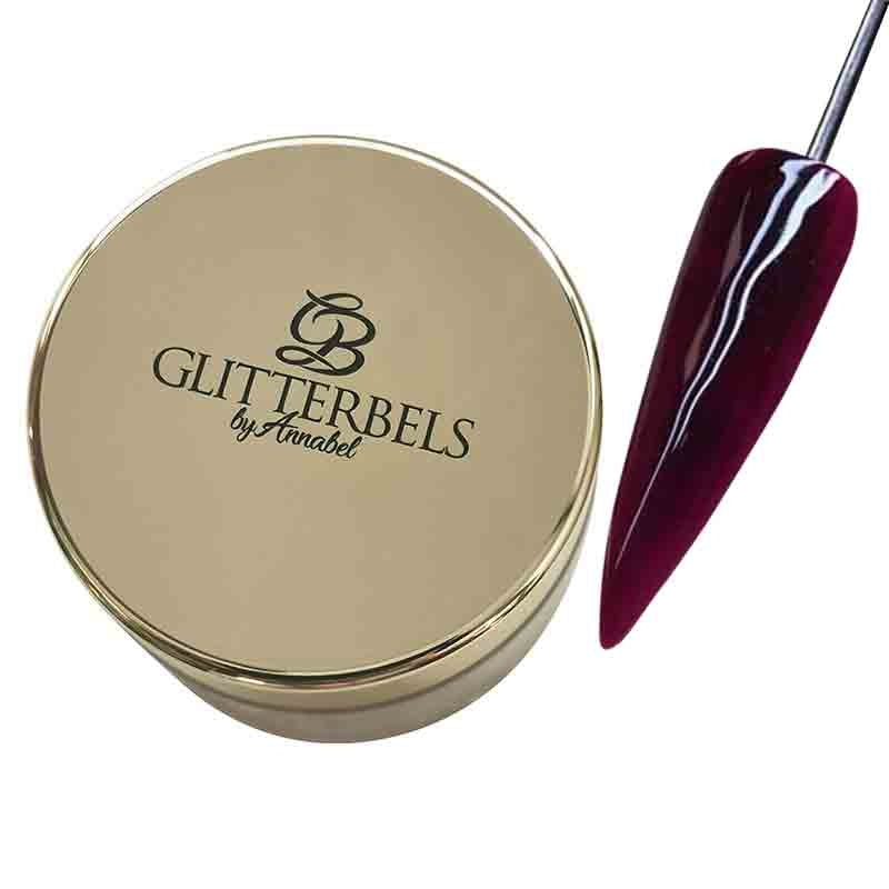 Glitterbels Coloured Acrylic Powder 28g Very Berry