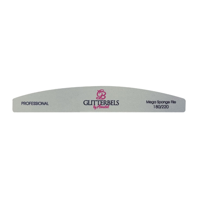 Glitterbels Nail 180/220 Sponge File
