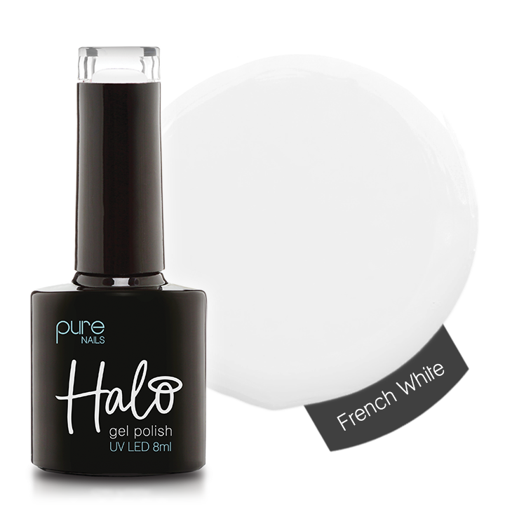Halo Hema Free Gel Polish French White 8ml