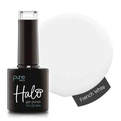 Halo Hema Free Gel Polish French White 8ml