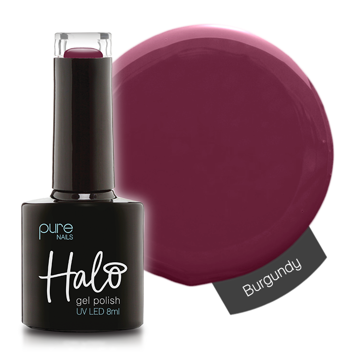 Halo Hema Free Gel Polish Burgundy 8ml