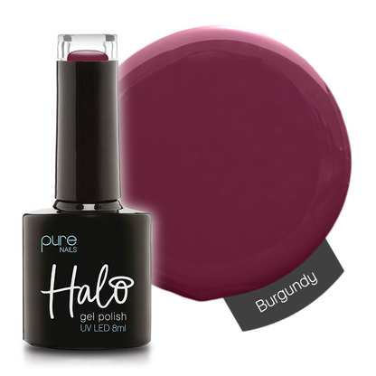 Halo Hema Free Gel Polish Burgundy 8ml