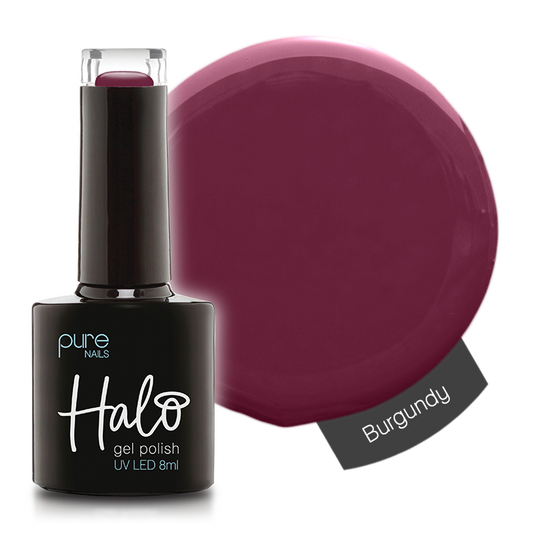 Halo Hema Free Gel Polish Burgundy 8ml