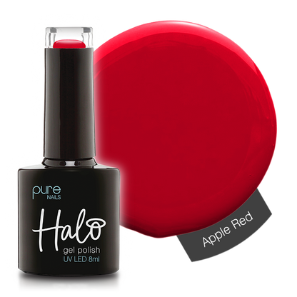 Halo Hema Free Gel Polish Apple Red 8ml