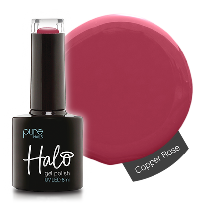 Halo Hema Free Gel Polish Copper Rose 8ml
