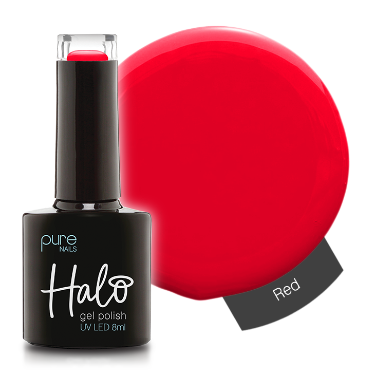 Halo Hema Free Gel Polish Red 8ml
