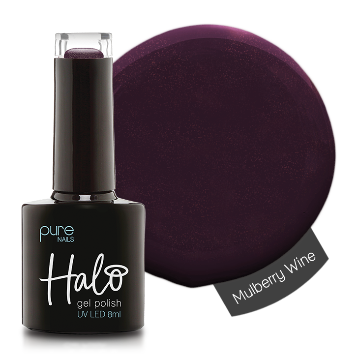 Halo Hema Free Gel Polish Mulberry Wine 8ml