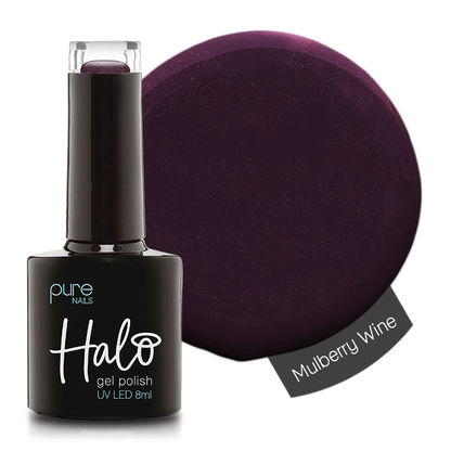 Halo Hema Free Gel Polish Mulberry Wine 8ml