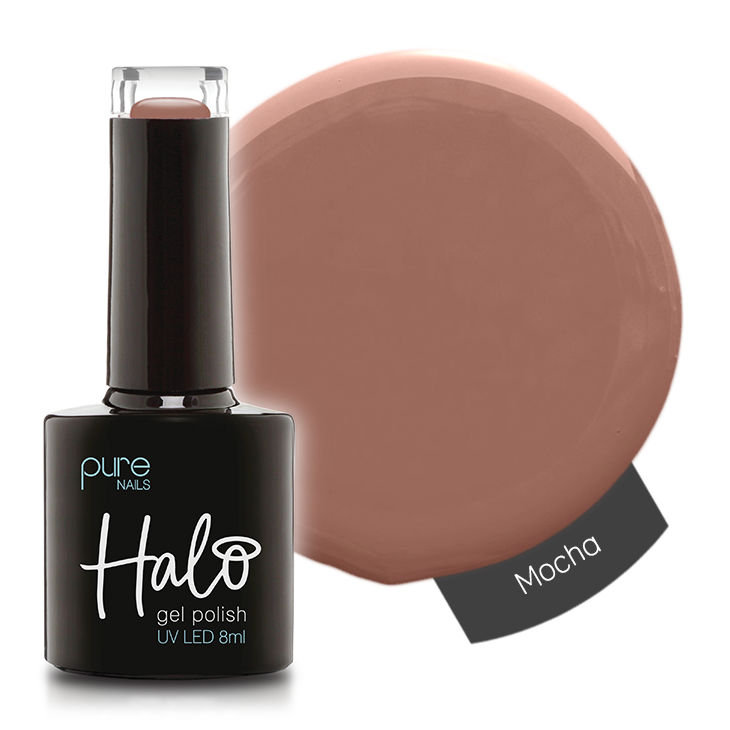 Halo Hema Free Gel Polish Mocha 8ml