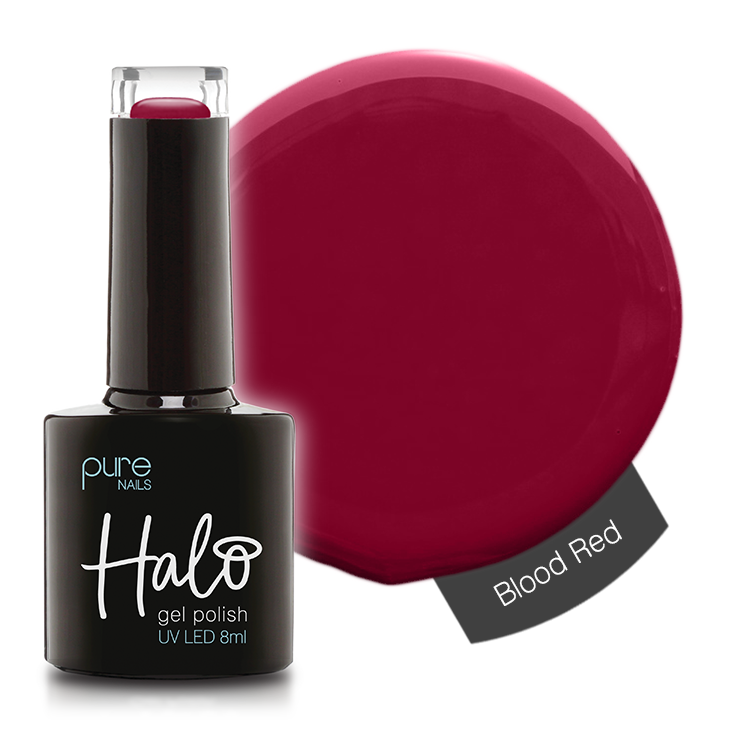 Halo Hema Free Gel Polish Blood Red 8ml
