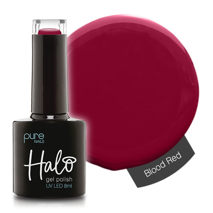 Halo Hema Free Gel Polish Blood Red 8ml