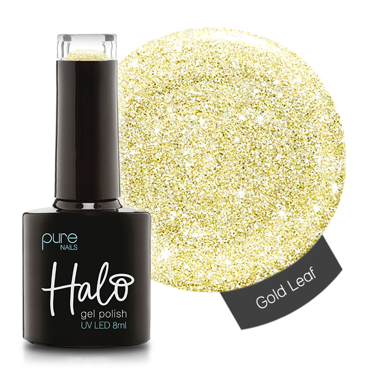 Halo Hema Free Gel Polish Gold Leaf 8ml