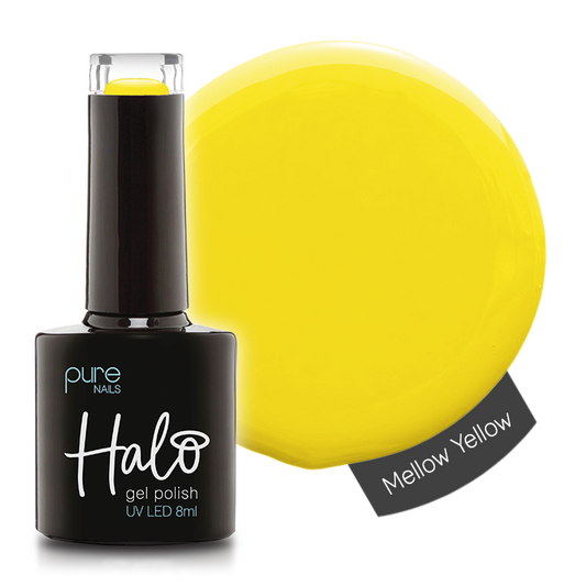 Halo Hema Free Gel Polish Mellow Yellow 8ml