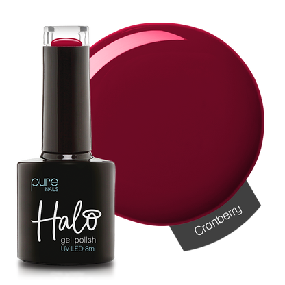 Halo Hema Free Gel Polish Cranberry 8ml