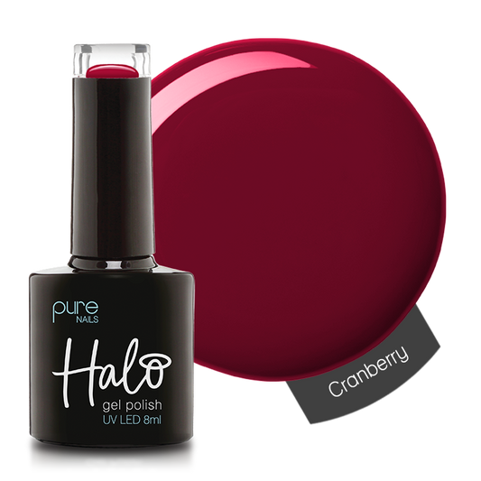 Halo Hema Free Gel Polish Cranberry 8ml