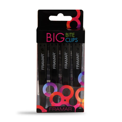 Framar Big Bite Clips Black