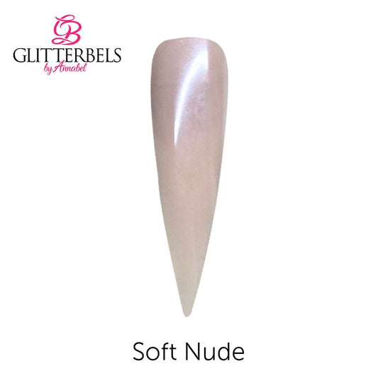 Glitterbels Coloured Acrylic Powder 28g Soft Nude