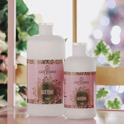 Glitterbels Acetone 500ml