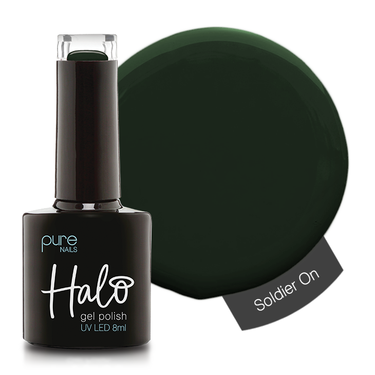 Halo Hema Free Gel Polish Soldier On 8ml