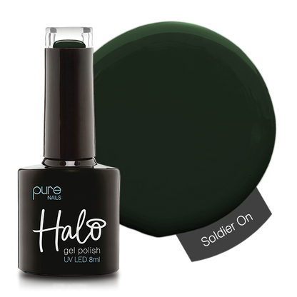 Halo Hema Free Gel Polish Soldier On 8ml