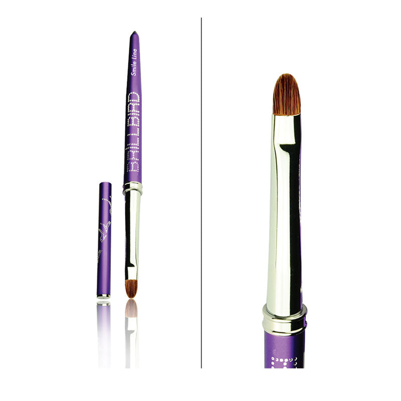 Brillbird Brush for Gel Application - Smile Line