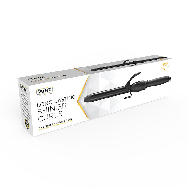 WAHL Pro Shine Curling Tong 25mm