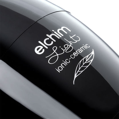 Elchim 3900 Light Ionic Ceramic Hairdryer Black