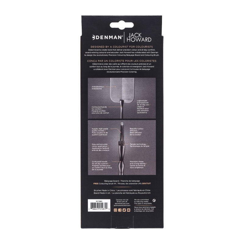 Denman Jack Howard Precision Colouring Board & Free Brush