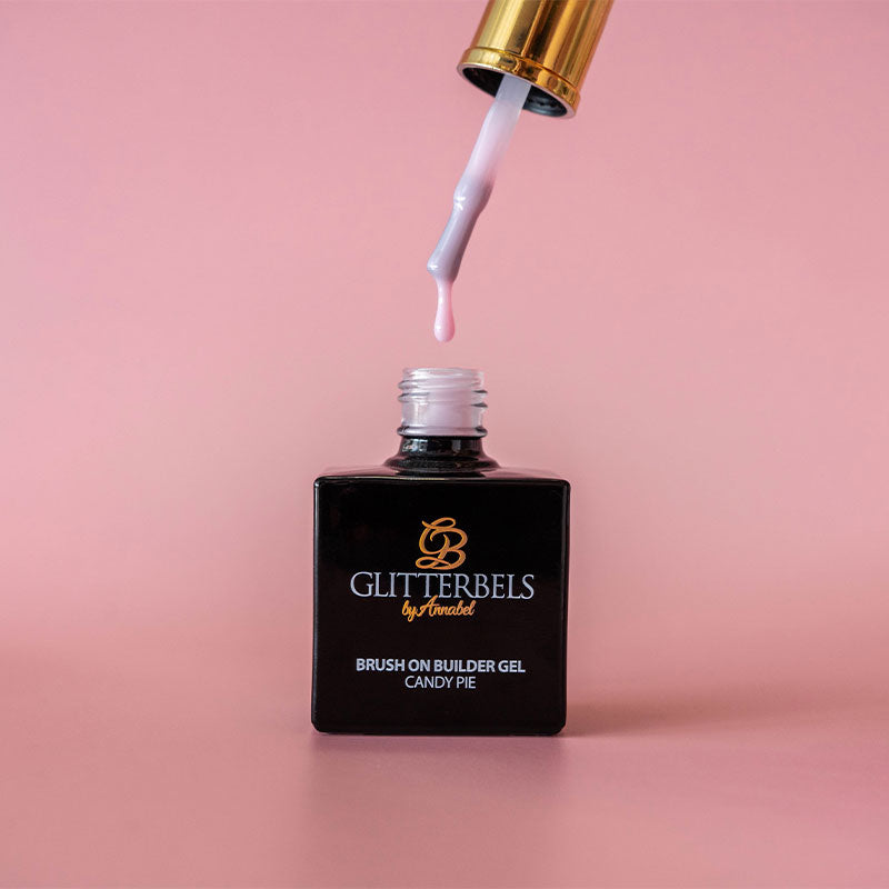 Glitterbels Brush On Builder Gel 17ml Candy Pie