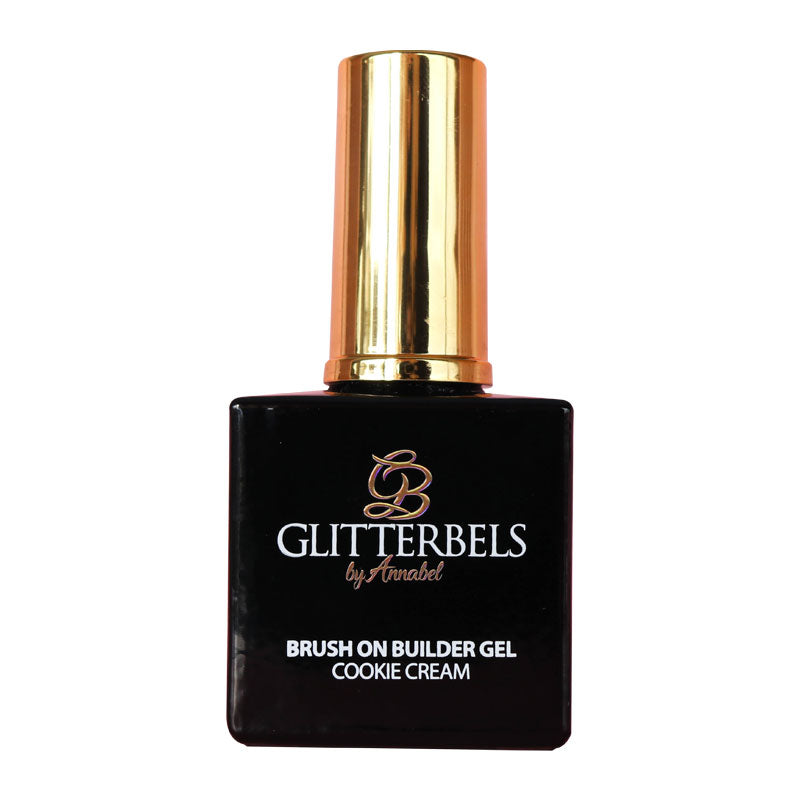 Glitterbels Brush On Builder Gel 17ml Cookie Cream
