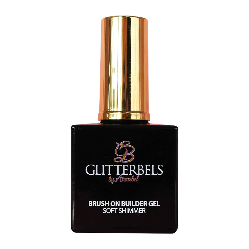 Glitterbels Brush On Builder Gel 17ml Soft Shimmer